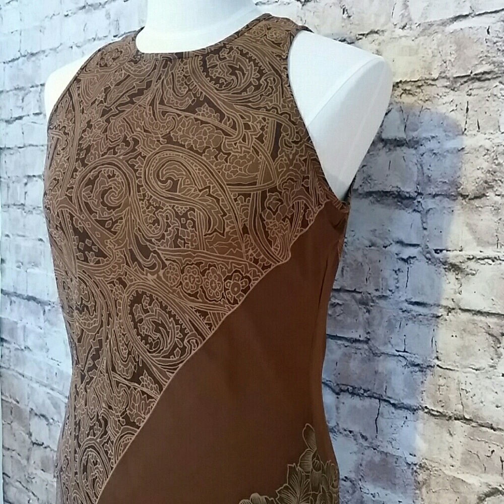 EUC Kay Unger New York silk dress